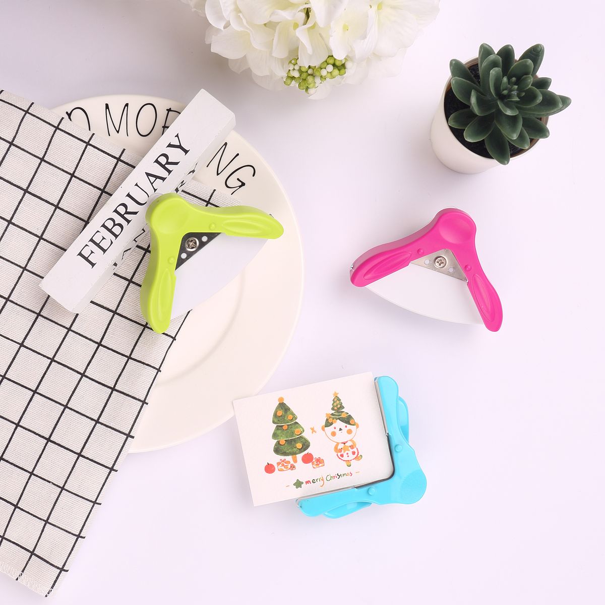 KW-triO Corner Rounder Punch R5mm Round Corner Trimmer