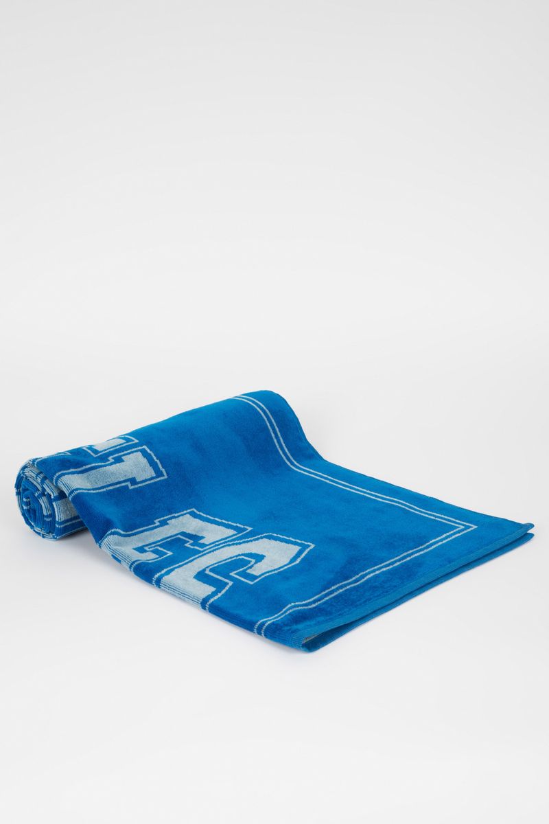 Man Casual Towel - Blue