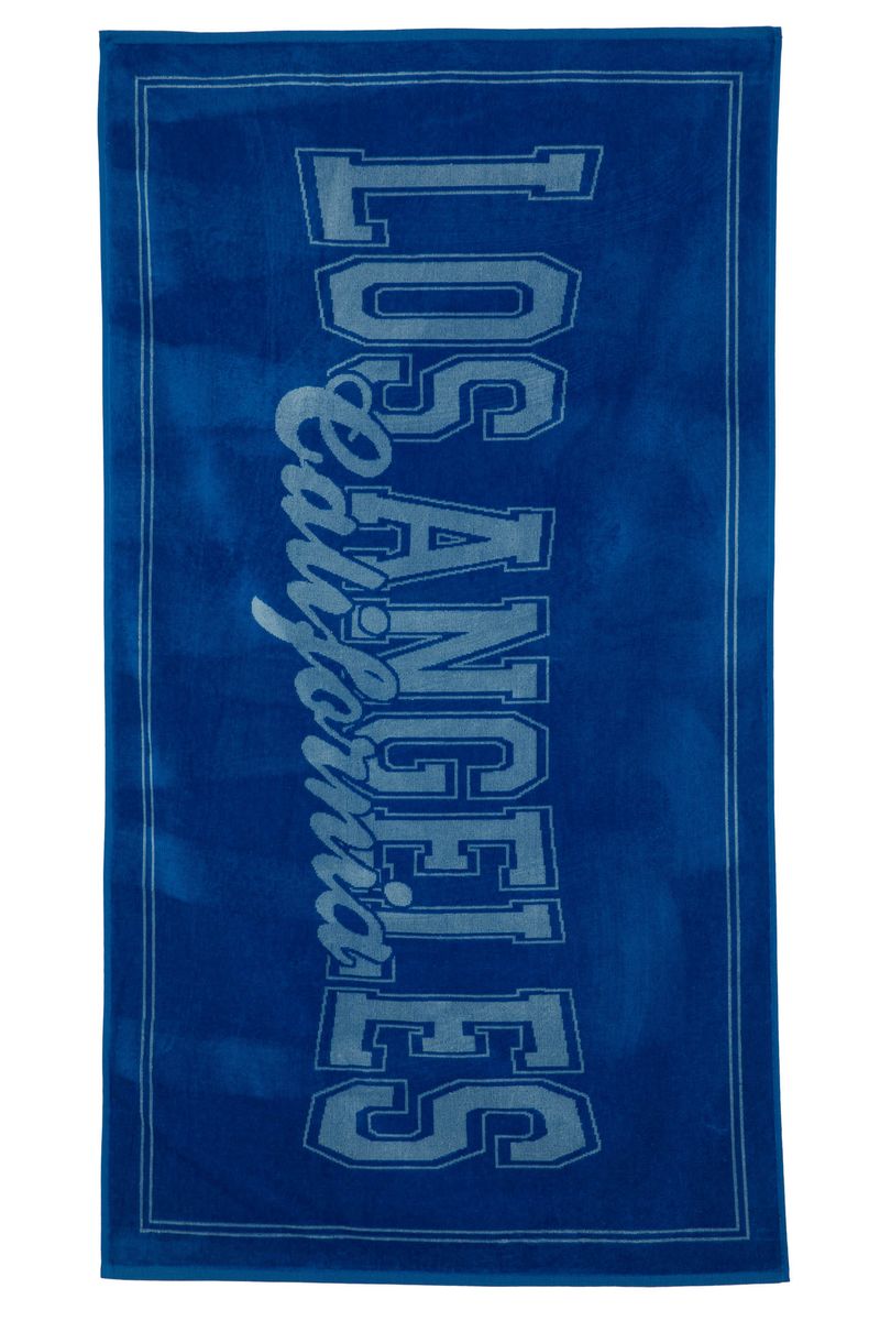 Man Casual Towel - Blue