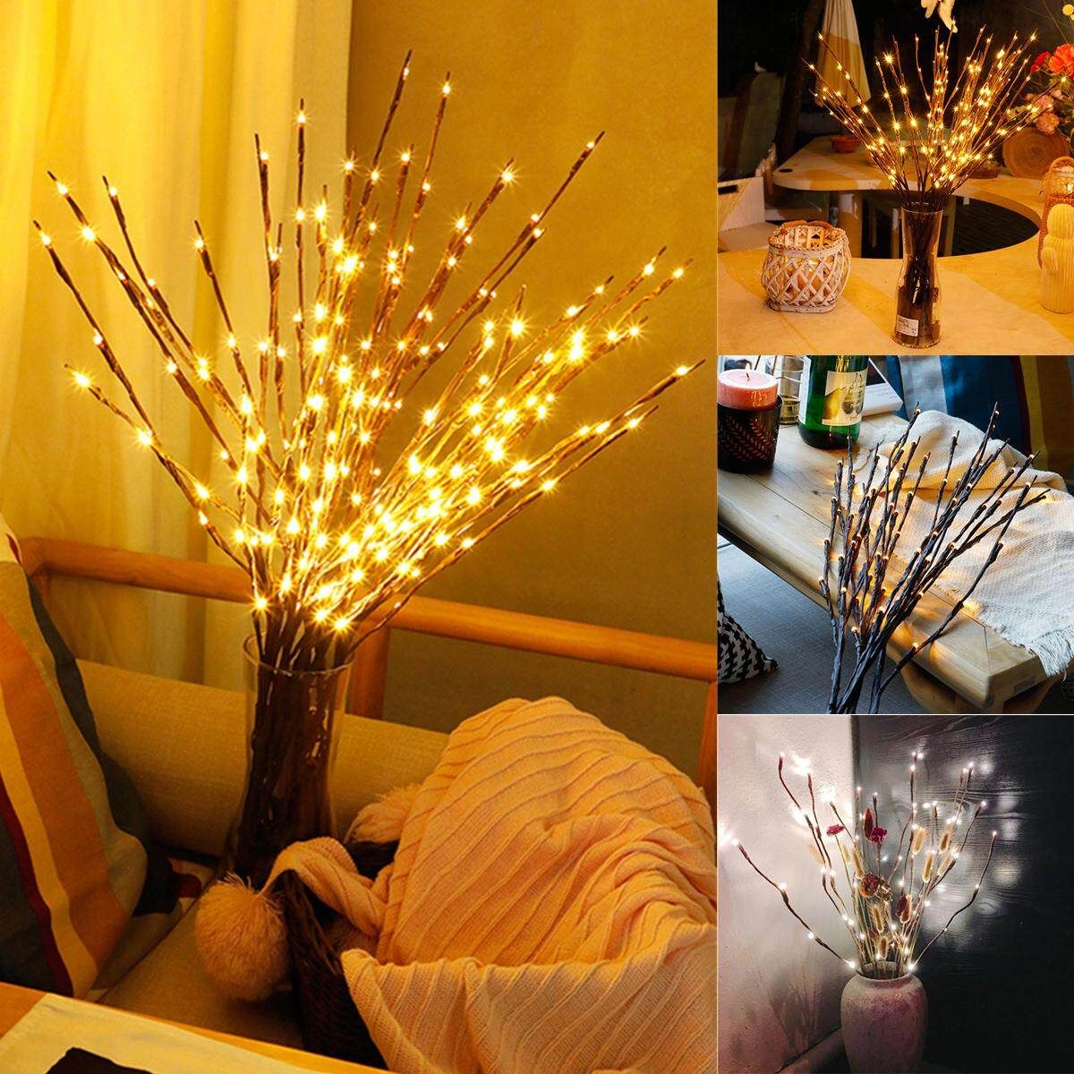 Creative LED Tree Light Branch Night Lamp Holiday Home Wedding Christmas Decor