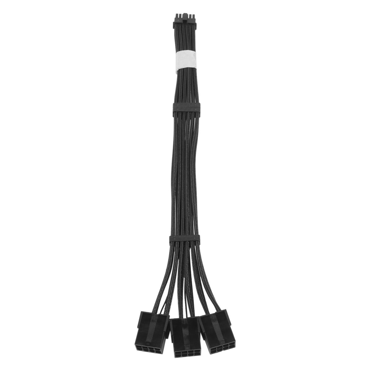 PCIe 50 Extension Cable 12VHPWR 16Pin124 to 3X8Pin PCI-E 50 Sleeved Cable Compatible for GPU 3090Ti & RTX 4080 4090