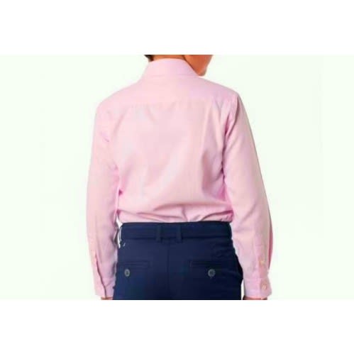 Kids Unisex Dress Shirt - Baby Pink