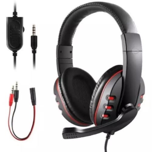 Hd Ergonomic Headset With Mic-gaming Headphone