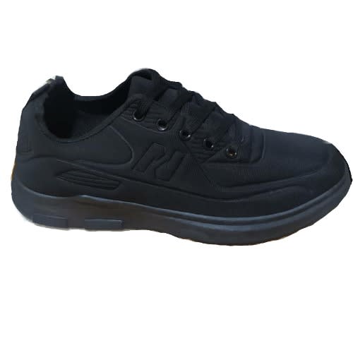 Lightweight Casual Men Flex Sport Black Sneakers