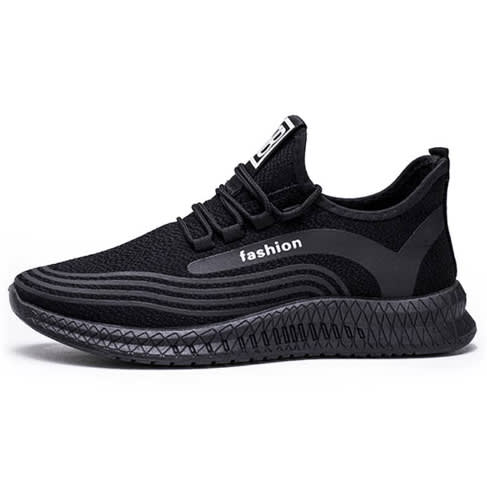 Unisex Trendy Sports Sneakers - Black