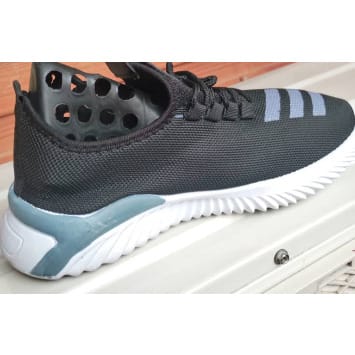 Unisex Sports Sneakers - Black Silver