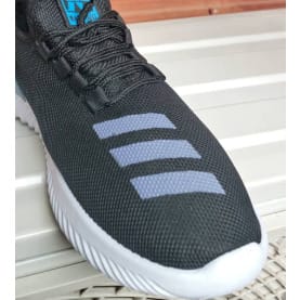 Unisex Sports Sneakers - Black Silver