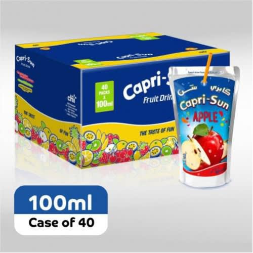100% Apple Fruit Juice - Pack Of 40 - 100ml