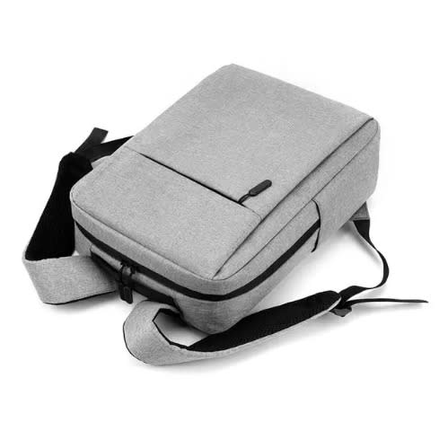 School Laptop Office Backpack Bag - Grey