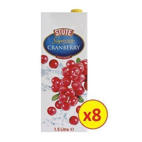 Cranberry Juice Drink 1.5lt - 8 In 1 Pack