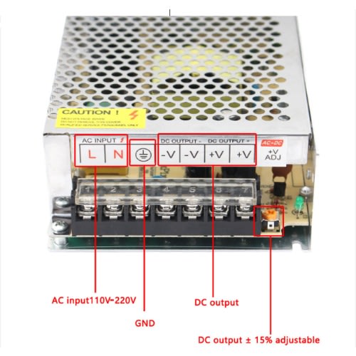 Universal Regulated Ac-dc Switching Power Supply 15 Amps