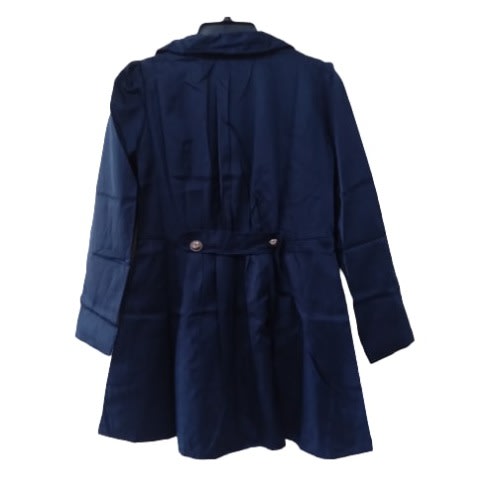 Women's Short Dress- Blue "suit Like" Design