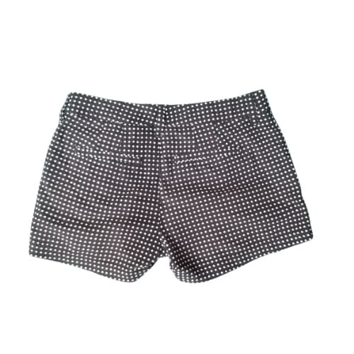 Ladies Casual Short -Black/White