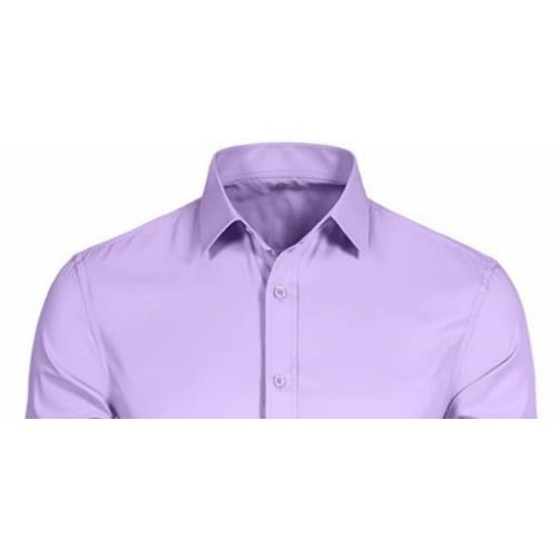 Men's Formal Dress Shirt  - Lilac