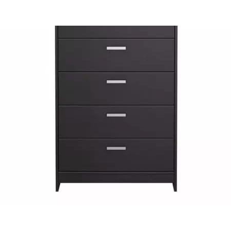 Brd 5 Drawer Chest - Brown
