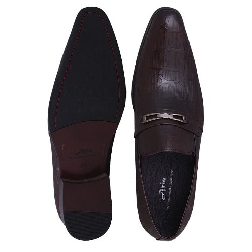 Classy Slip-on Detailed With Chain - MSH-3793
