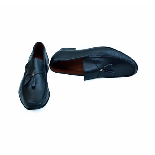 Tassel Loafers - Black