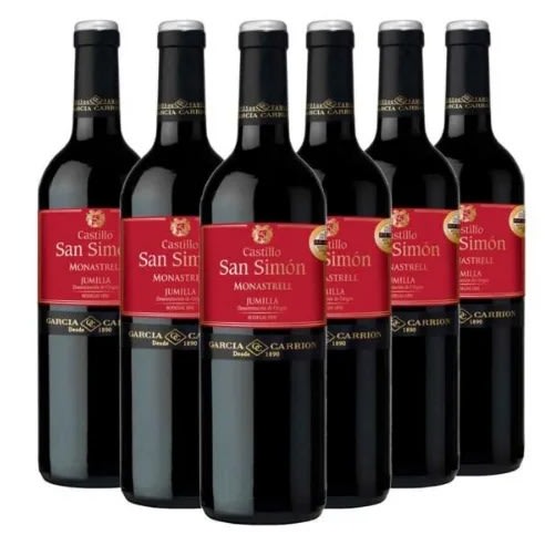 Castillo San Simon Tinto  Red Wine- (75cl X 6) 13%acl