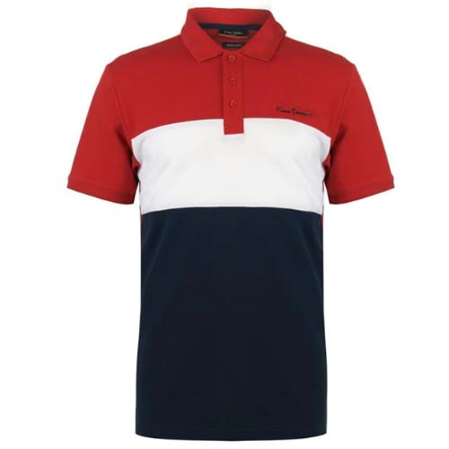 Cut And Sew Polo Shirt Mens