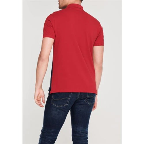 Cut And Sew Polo Shirt Mens