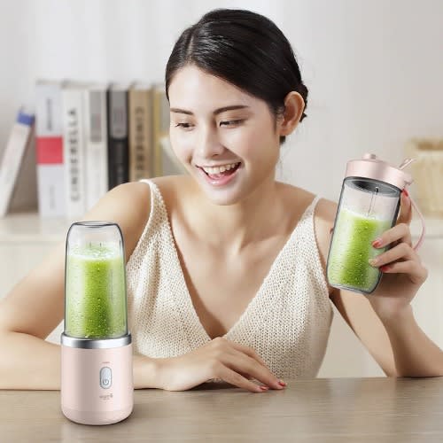 Deerma Portable Wireless Multipurpose USB Rechargeable Juicer  -  1500mAh - 400ml - 140W
