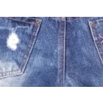 Loosethread Denim Bumshort- Blue