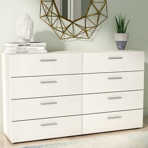 J Best  - 8 Drawer Double Dresser