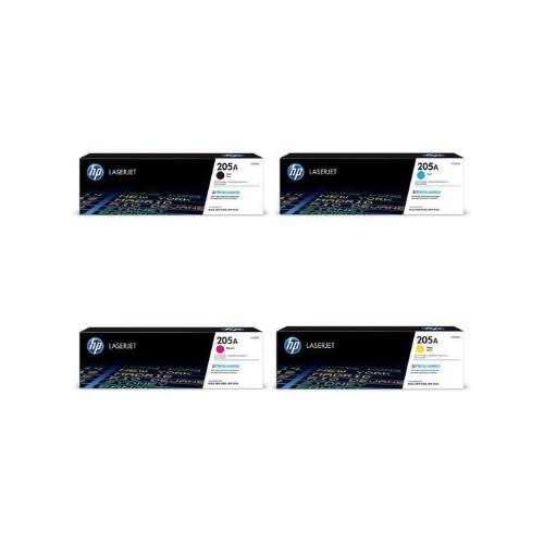 Hp 205a Original Laserjet Toner Cartridge - Cf532a - 4 Colours