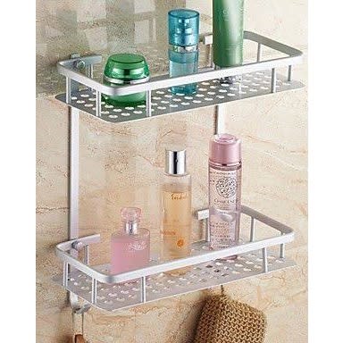 Double Bathroom Rack