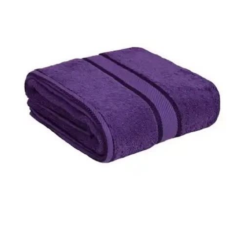 Large Bath Towel - Purple ,70cm By 150cm