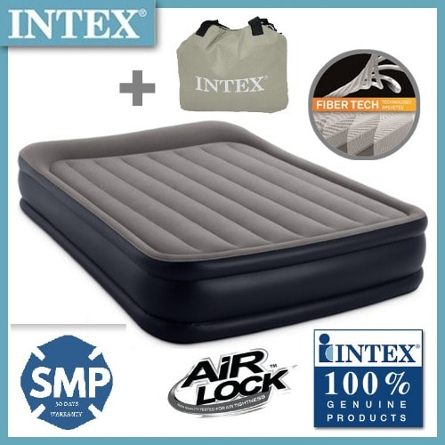 Queen Deluxe Air Bed - 64136 - Unisex
