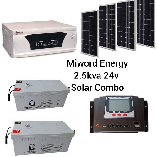 2.5kva 24v Solar Combo