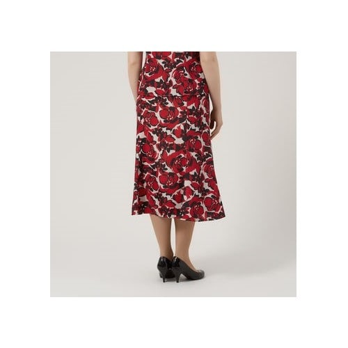 Abstract Poppy Skirt - Multicolour
