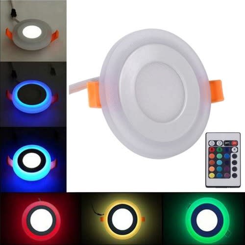 6 Watts Multi Colored Remote Controlled Led Pop/pvc Panel Light