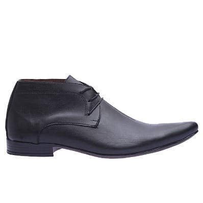 Pointed Low Ankle Lace-up