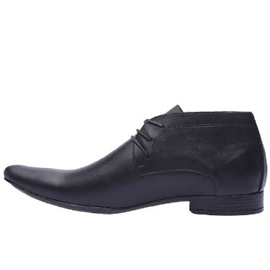 Pointed Low Ankle Lace-up
