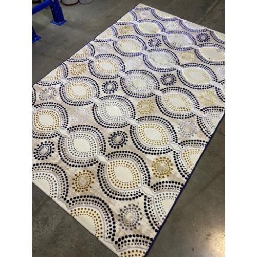 Multicolor Center Rug -7ft By 10ft