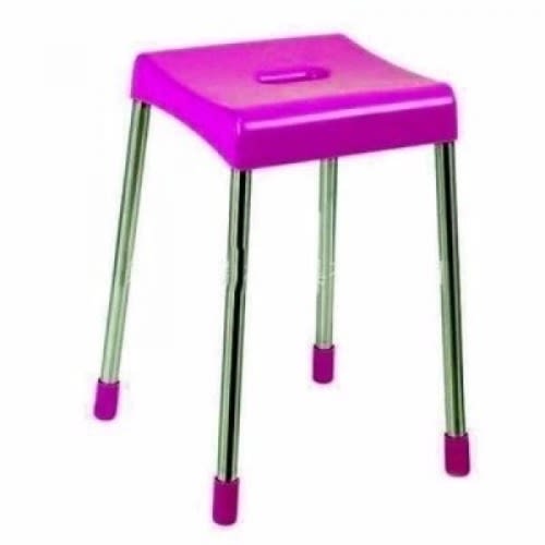 Plastic Kitchen Stool - Purple