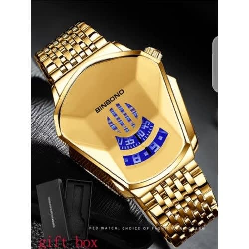 Non Fading Gold  Plated Wristwatch
