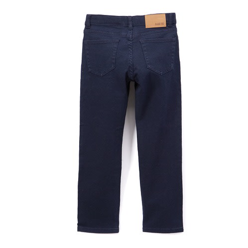 Cotton Twill Jeans - Blue