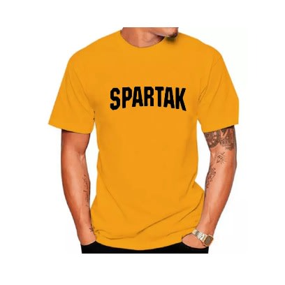 Spartak Cotton T-shirt - Yellow