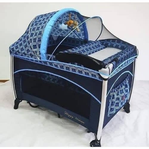 Foldable Baby Bed Cot With Canopy