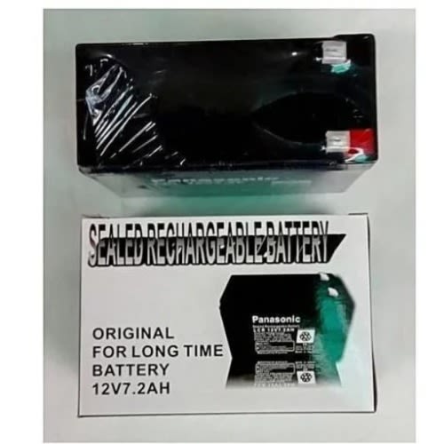 7.2ah Panasonic Rechargeable Battery - 12v