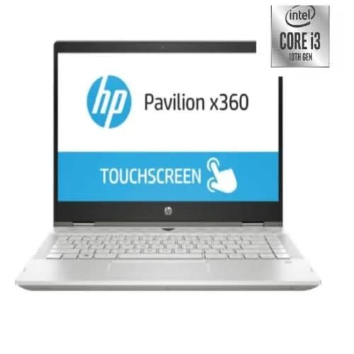 Notebook Pavilion X360 - 14" - Intel Core I3 - HDD - 8GB RAM - 1TB - Windows 10 - Silver