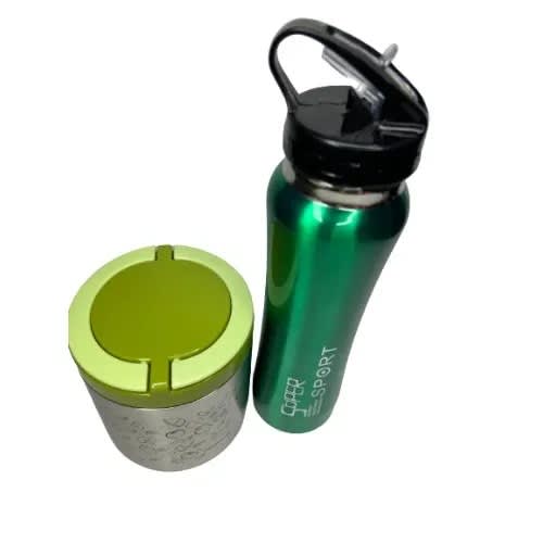 Food Flask & Water Bottle - 2 In 1
