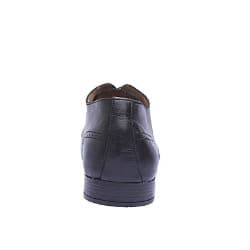 Pointed Toe Lace-up Shoe - Black