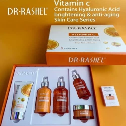 Vitamin C Brightening & Anti-aging Skin Care Series 5 Piece Set