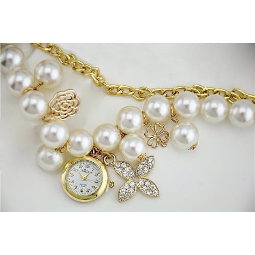 Bracelet Beaded Chain Watch