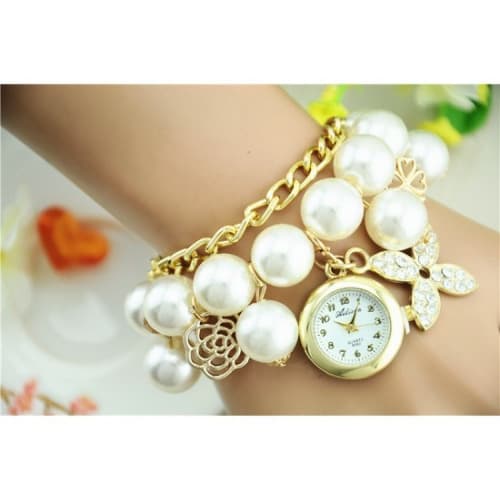 Bracelet Beaded Chain Watch