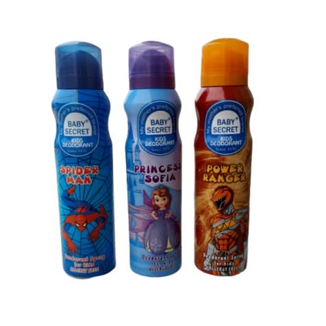 Kid's Deodorant- 3 Flavours X150ml